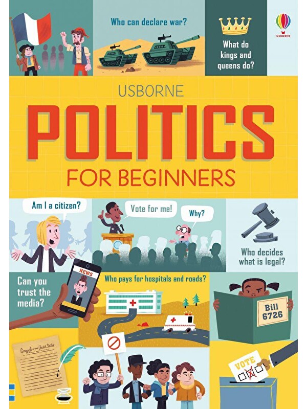 Usborne Publishing For Beginners: Politics for Beginners