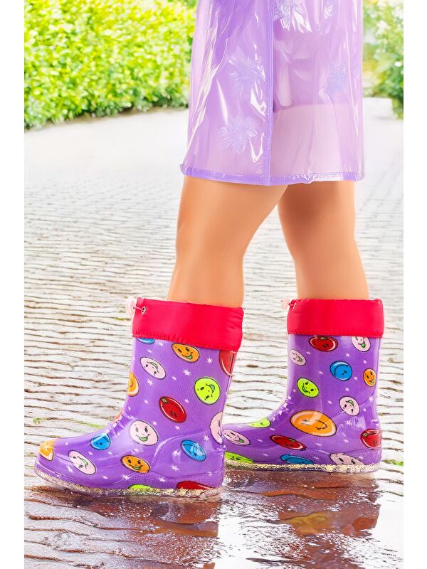 Savana Su Geçirmez Kız Çocuk Yağmur Çizmesi - Görsel 3