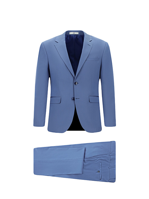 Kiğılı 7 Drop Slim Fit Dar Kesim Pamuklu Lyocell Takım Elbise