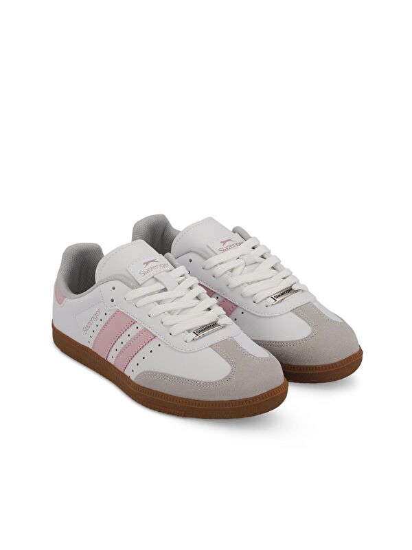 PING Kadın Sneaker Ayakkabı Beyaz / Pembe - Görsel 3