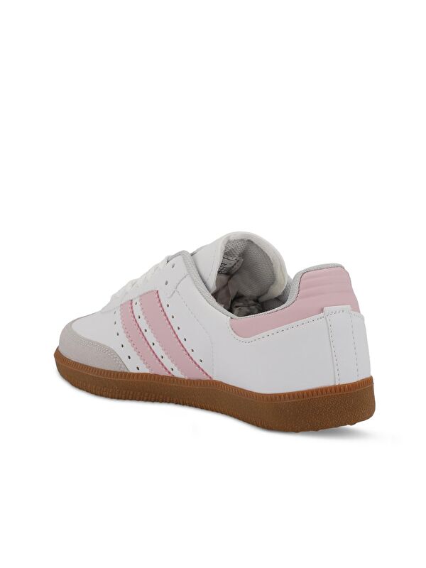 PING Kadın Sneaker Ayakkabı Beyaz / Pembe - Görsel 4