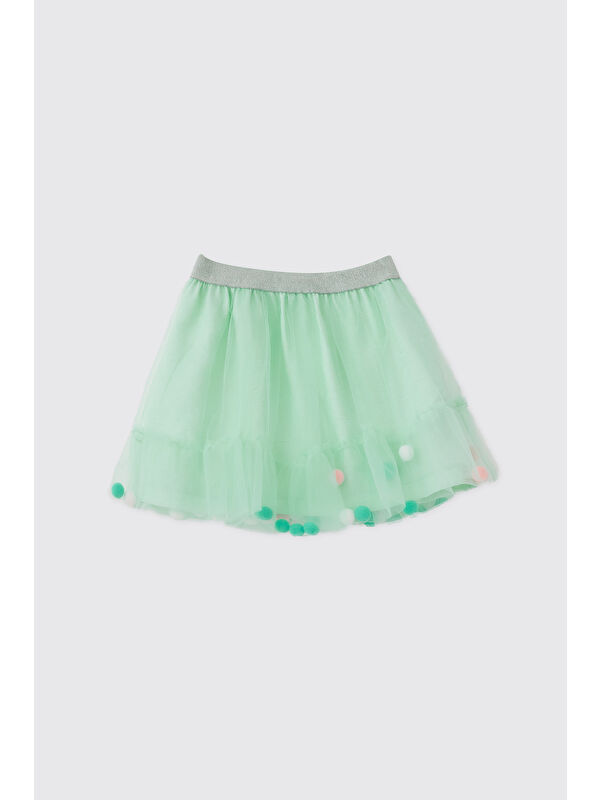 Panço Kız Bebek Mint Etek