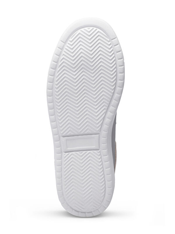 LOVE I Kız Çocuk Sneaker Ayakkabı Gri / Pembe - Görsel 8