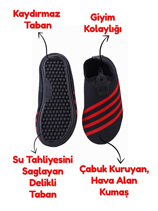 Bird Havuz Plaj Kız Çocuk Deniz Ayakkabısı 8535 - Görsel 5