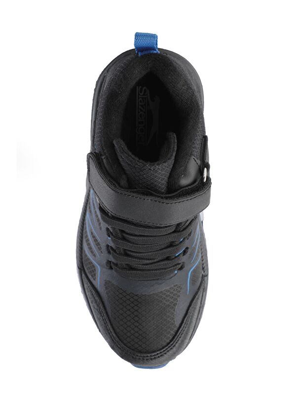 KENTON I Unisex Çocuk Cırt Cırtlı Siyah / Saks Mavi Bot - Görsel 6