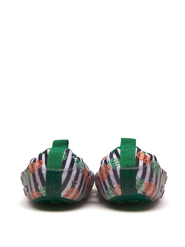Çizgili Ananas Kız Çocuk Kaydırmaz Tabanlı Deniz Ayakkabısı - Görsel 6
