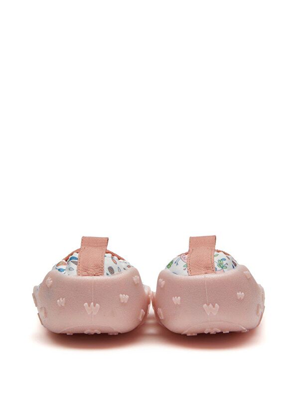 Kuş Baskılı Kız Çocuk Kaydırmaz Tabanlı Deniz Ayakkabısı - Görsel 5