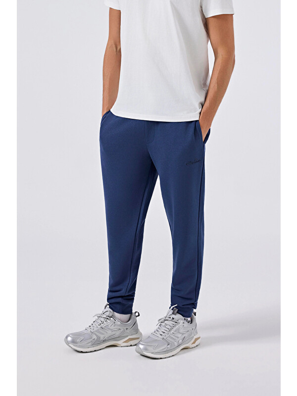 Ellesse Pamuklu Normal Bel Daralan Paça Eşofman Altı 6SM4009-NV
