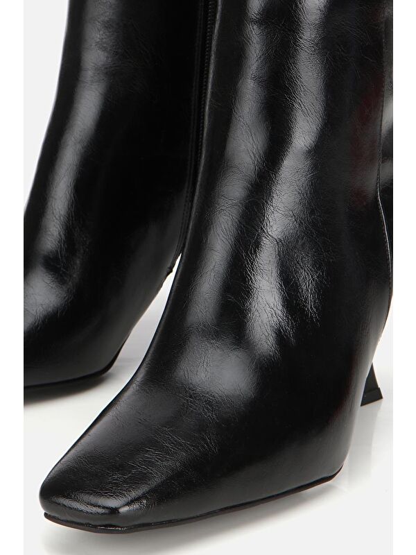 Yaya By Hotiç Kahverengi Yaya By Hotiç Yaya By Kadın Küt Burunlu Bilekte Topuklu Bot