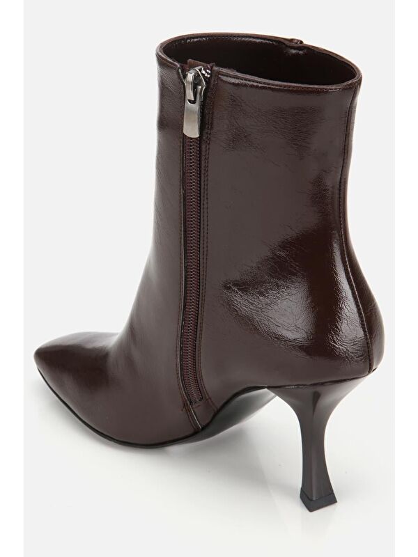 Yaya By Hotiç Kahverengi Yaya By Hotiç Yaya By Kadın Küt Burunlu Bilekte Topuklu Bot