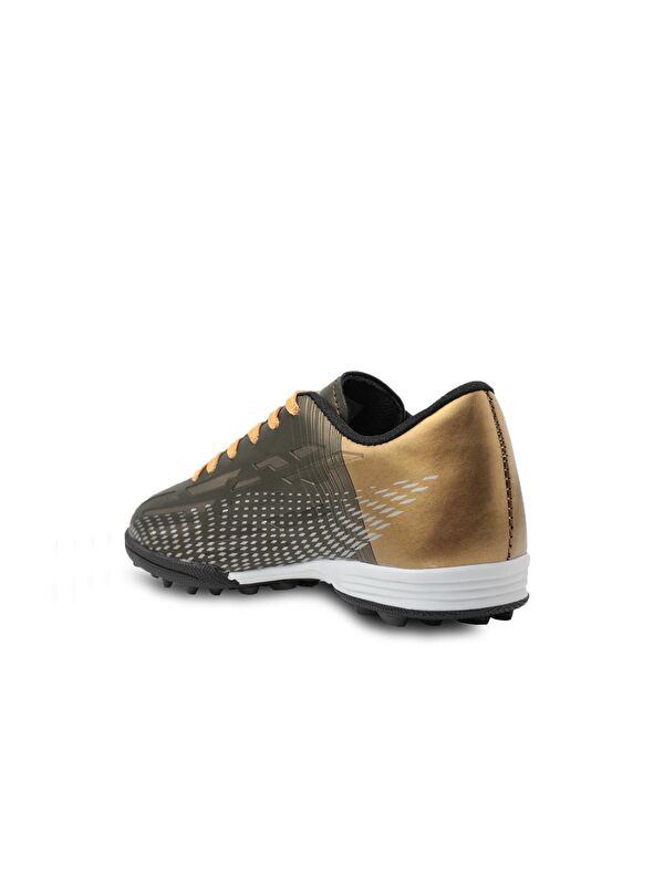 SCORE I HS Erkek Çocuk Halı Saha Haki / Altın Futbol Ayakkabısı - Görsel 4