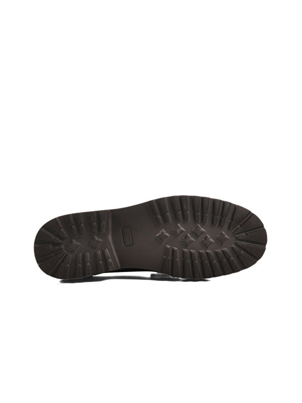 Premium 7710 Kahve Hakiki Deri Erkek Loafer Ayakkabı - Görsel 6