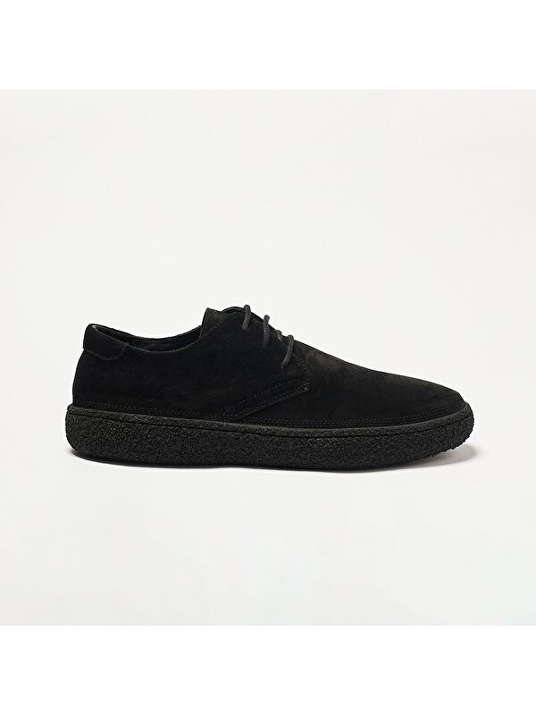 John May Erkek Oxford ( Klasik) OG-2182 2161 Siyah Süet