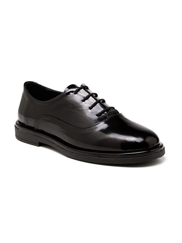 John May Kadın Oxford ( Klasik) RC-25Y-001-R40215 295-Siyah Rugan