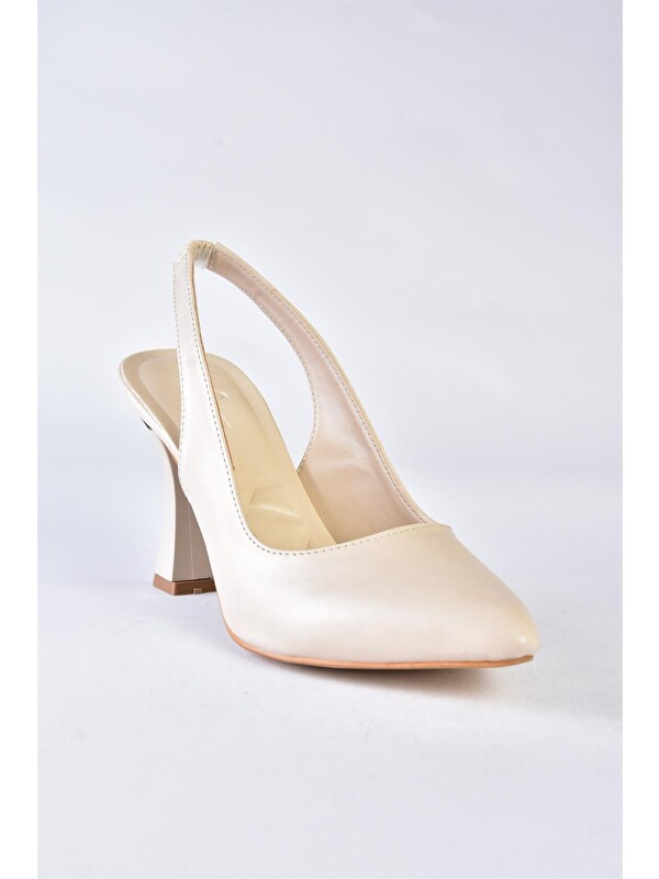 Fox Shoes Ten Kalın Topuklu Kadın Ayakkabı P250149009