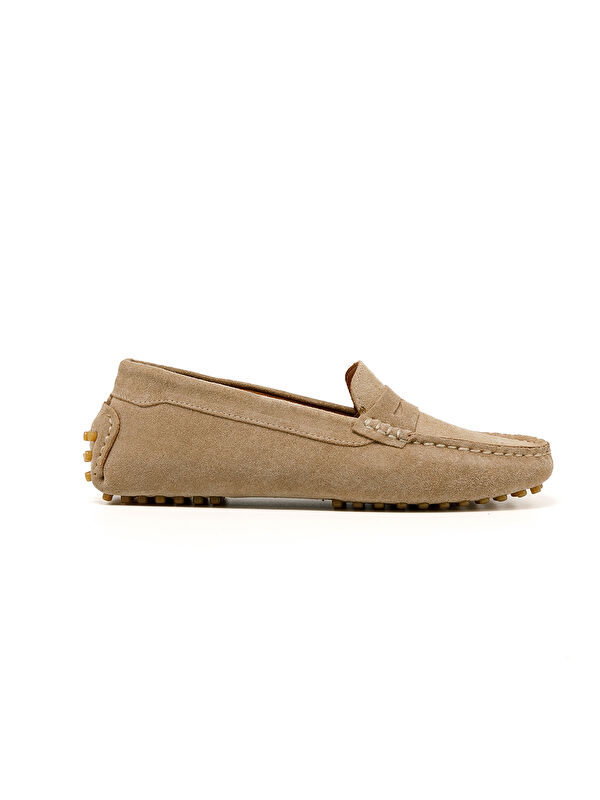 John May Kadın Sneaker ( Günlük) RC-25Y-058-R1821 Bej Süet