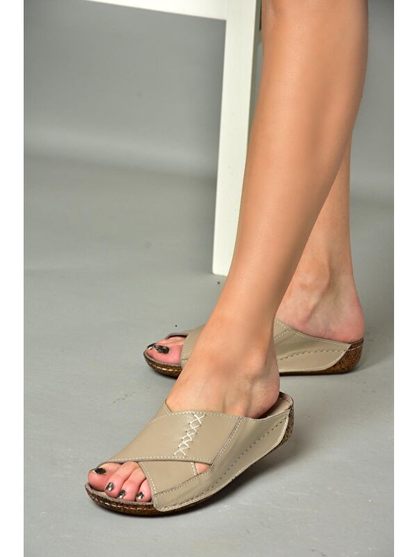 P5550912 Vizon Kadın Terlik - Görsel 6