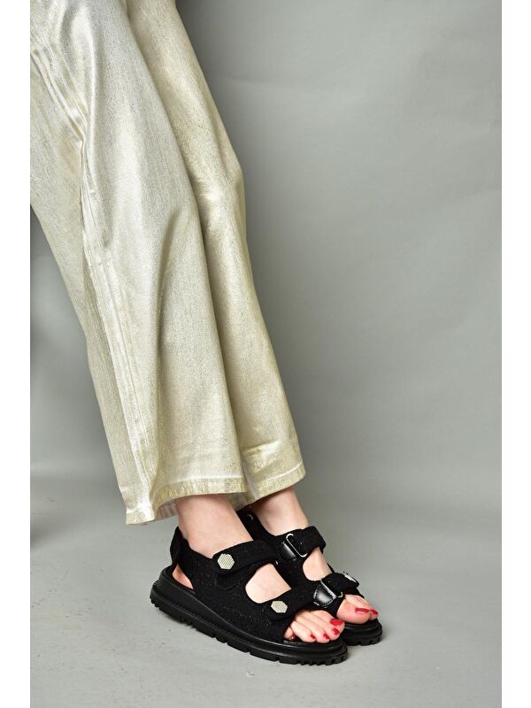 S2671220 Siyah Kadın Sandalet - Görsel 6