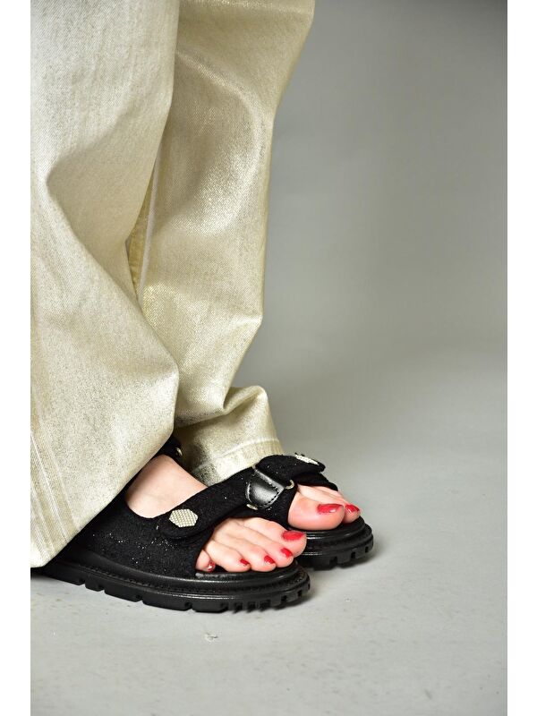 S2671220 Siyah Kadın Sandalet - Görsel 8