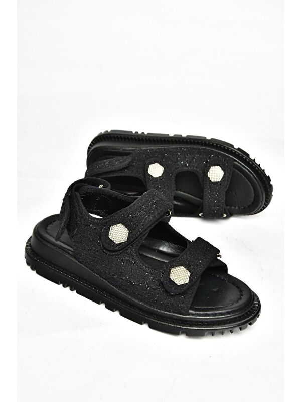 S2671220 Siyah Kadın Sandalet - Görsel 4