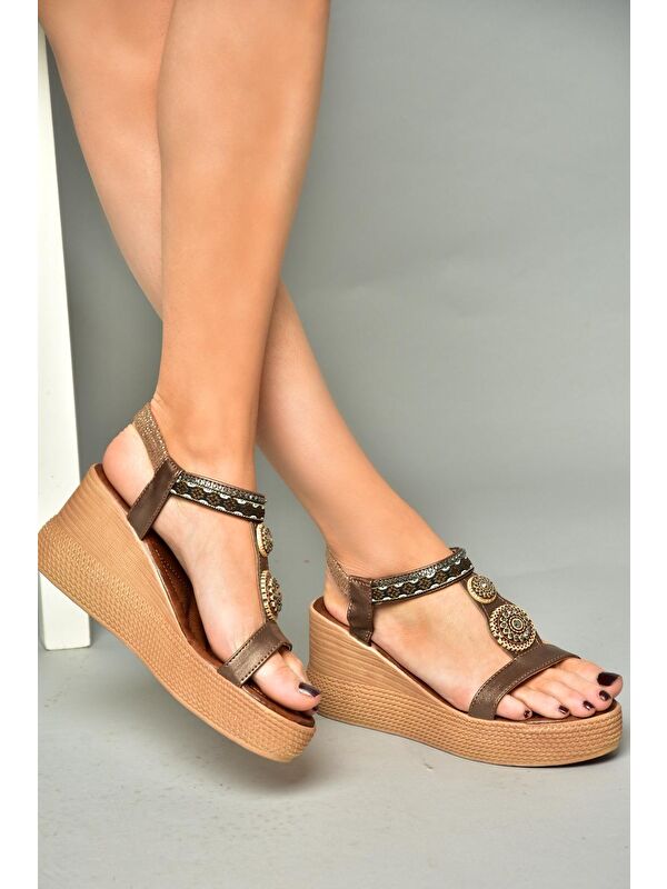 S2581360 Bakır Kadın Sandalet - Görsel 5