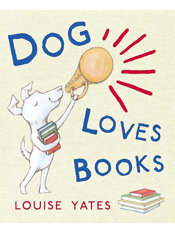 Red Fox Dog Loves Books