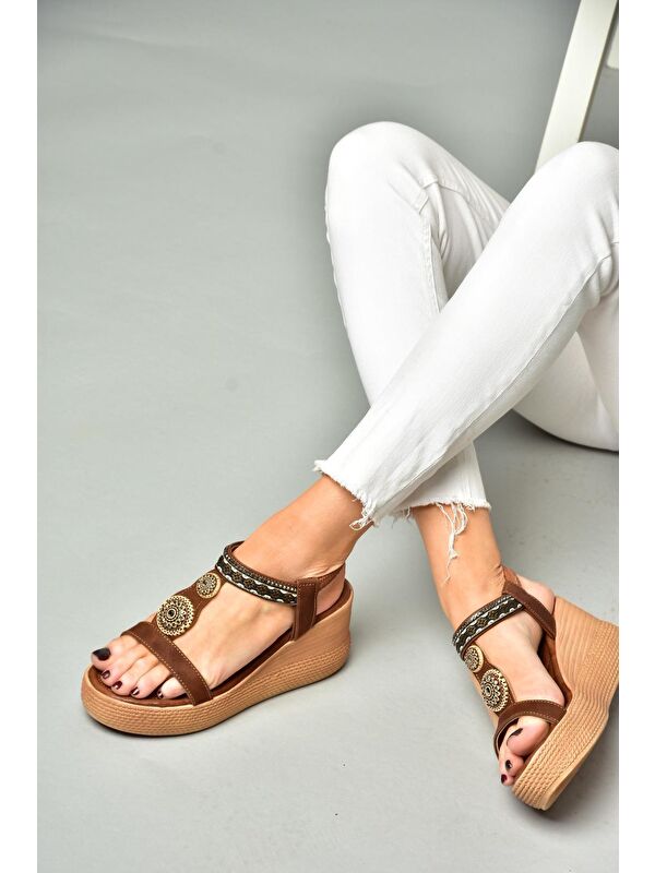 S2581360 Taba Kadın Sandalet - Görsel 3