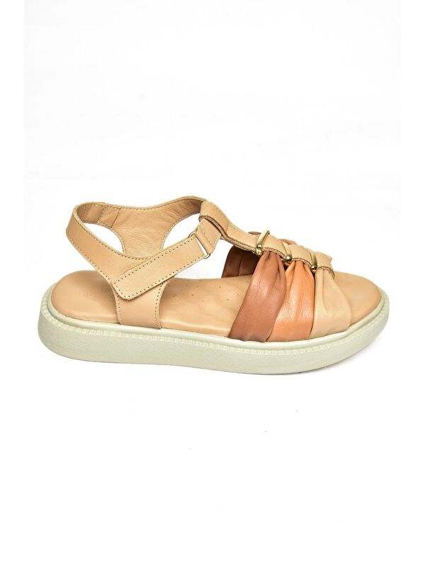 P5400267 Ten Kadın Sandalet - Görsel 2