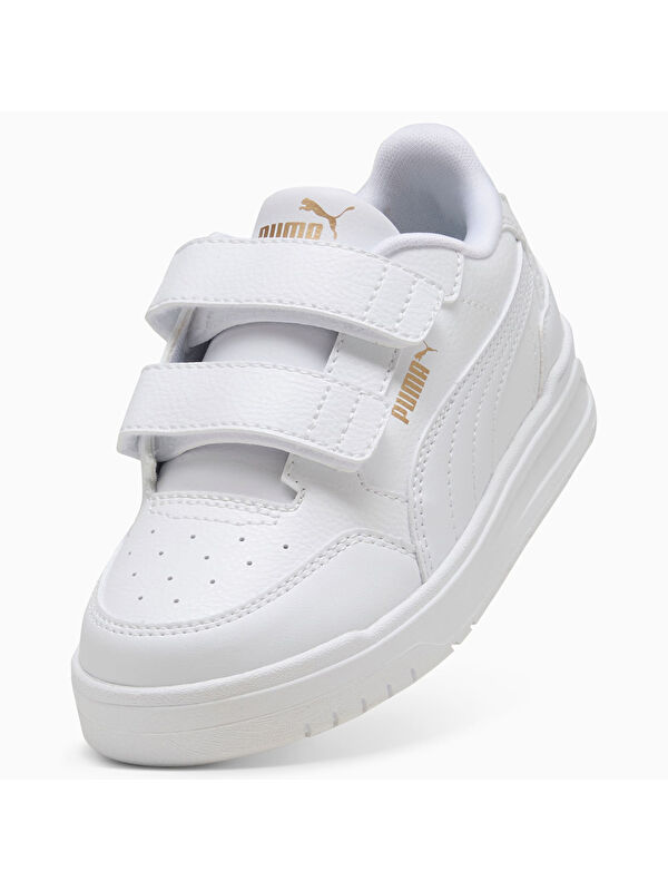 Shuffle Downtown Lo V Çocuk Beyaz Sneaker - Görsel 5