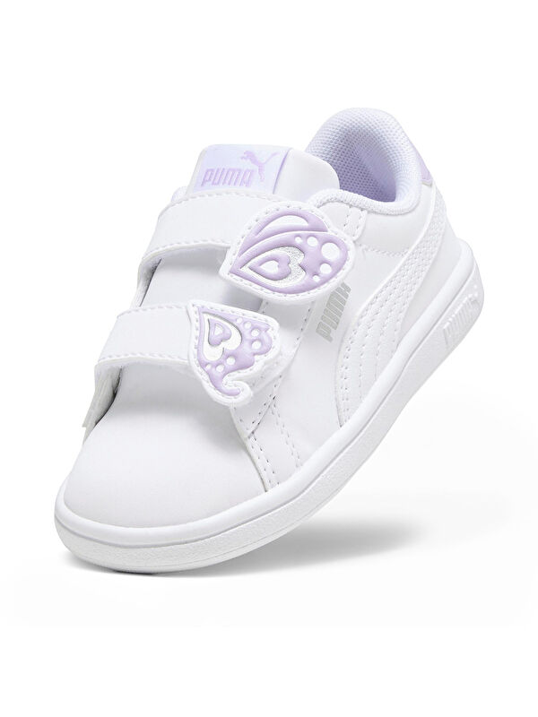 Smash 3.0 Butterfly V Bebek Beyaz Sneaker - Görsel 4