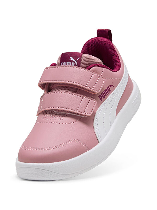 Courtflex V3 V Çocuk Pembe Sneaker - Görsel 4