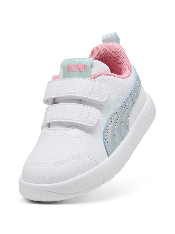 Courtflex V3 SpaceBelle V Bebek Beyaz Sneaker - Görsel 4