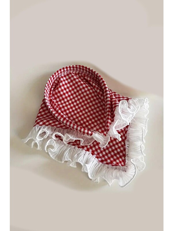 New Obsessions French Style Taçlı Üçgen Bandana