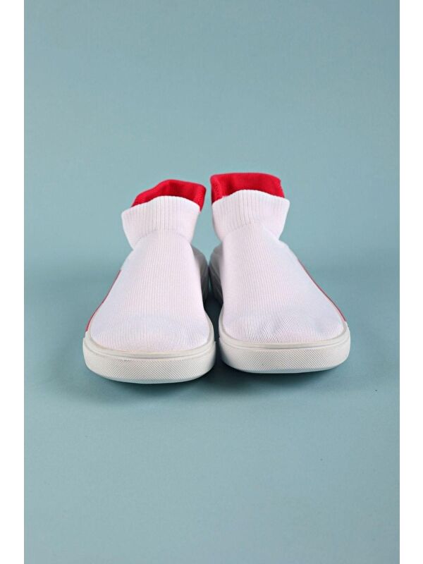 Love Çorap Ayakkabı Beyaz - Görsel 3