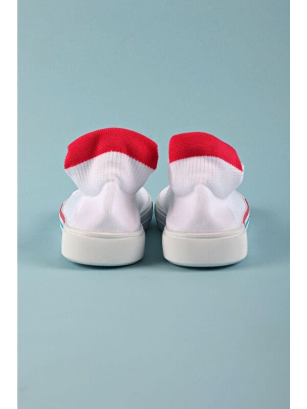 Love Çorap Ayakkabı Beyaz - Görsel 6