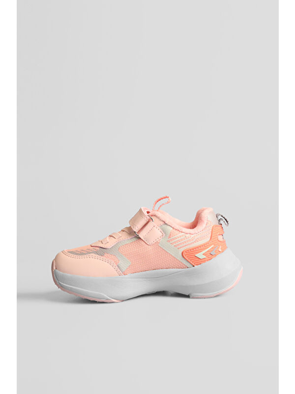 Space Kürklü Kız Okul Öncesi Pudra Outdoor - Görsel 6