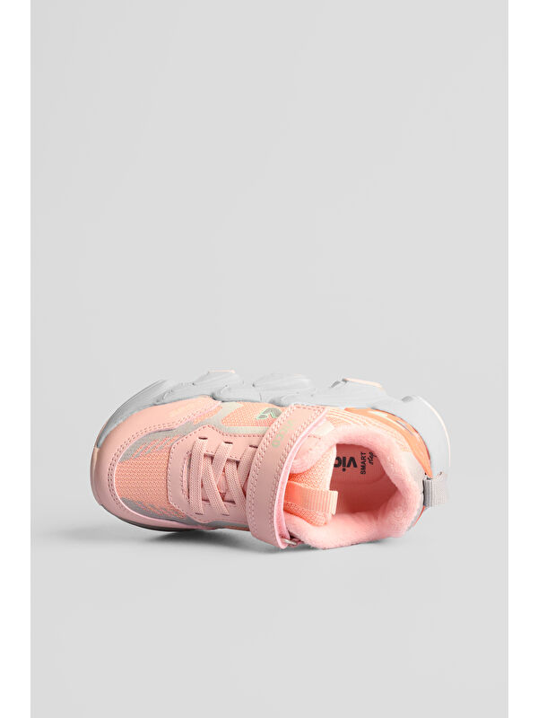 Space Kürklü Kız Okul Öncesi Pudra Outdoor - Görsel 7