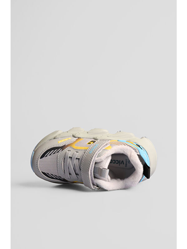 Space Kürklü Erkek Çocuk Gri Outdoor - Görsel 7