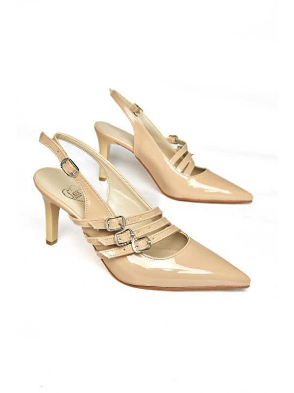 R6542183 Ten Kadın Topuklu Ayakkabı - Görsel 4