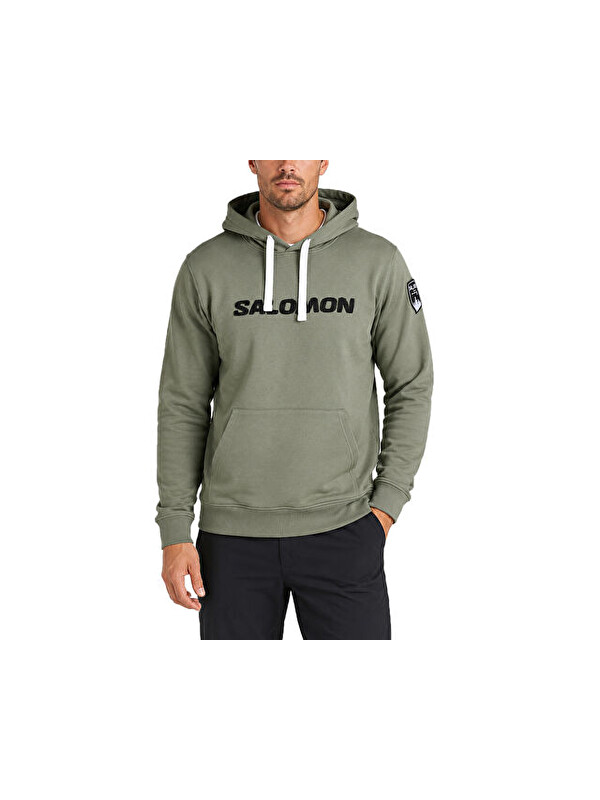 Salomon SLM25004CUTM KHAKI Unisex Günlük Sweatshirt SLM25004CUTM-KHAKI Renkli