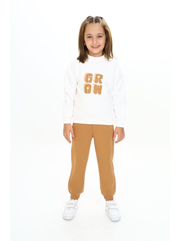 Toontoykids Kız Çocuk Baskılı Eşofman Takım