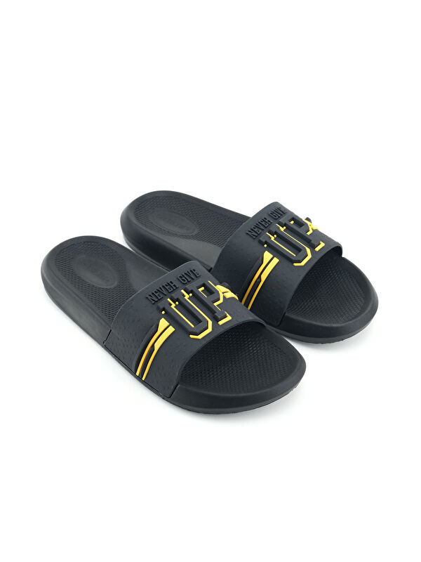 Erkek Yazlık PU Islak Zemine Uygun Ev Banyo Bahçe Havuz Terlik - Görsel 4