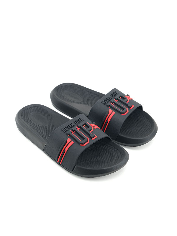 Erkek Yazlık PU Islak Zemine Uygun Ev Banyo Bahçe Havuz Terlik - Görsel 4