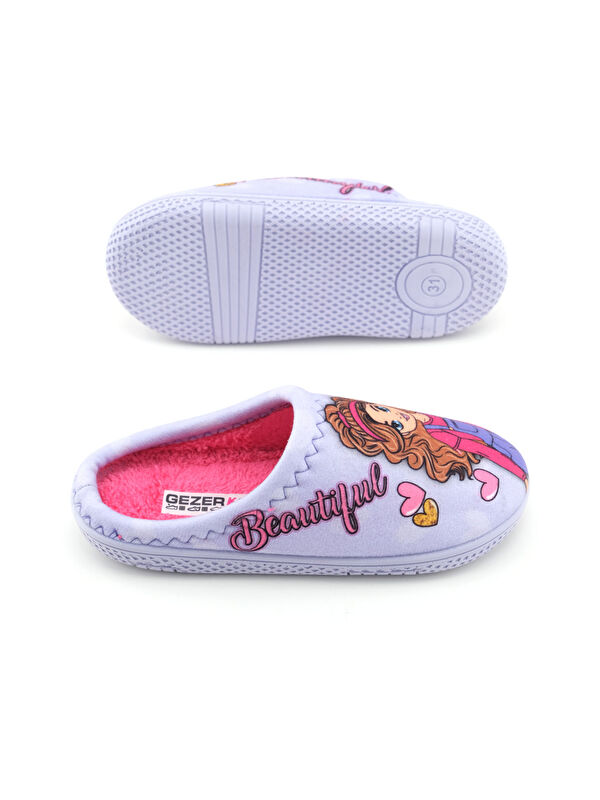 Kız Çocuk Kışlık Rahat Taban Ev Bahçe Gondol Terlik - Görsel 6