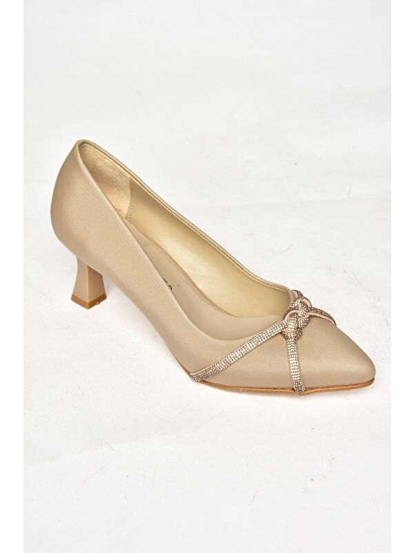 S2460616 Ten Kadın Topuklu Ayakkabı - Görsel 3