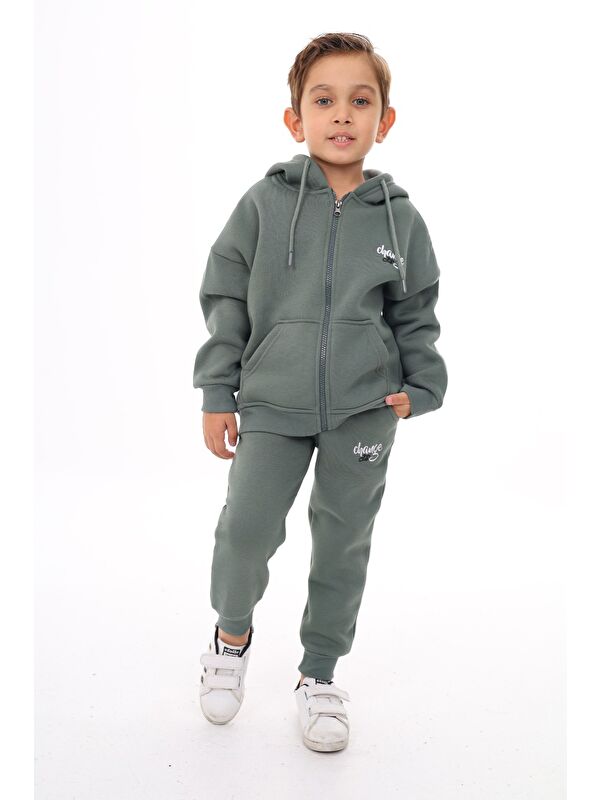 Toontoykids Erkek Çocuk Nakışlı Eşofman Takım