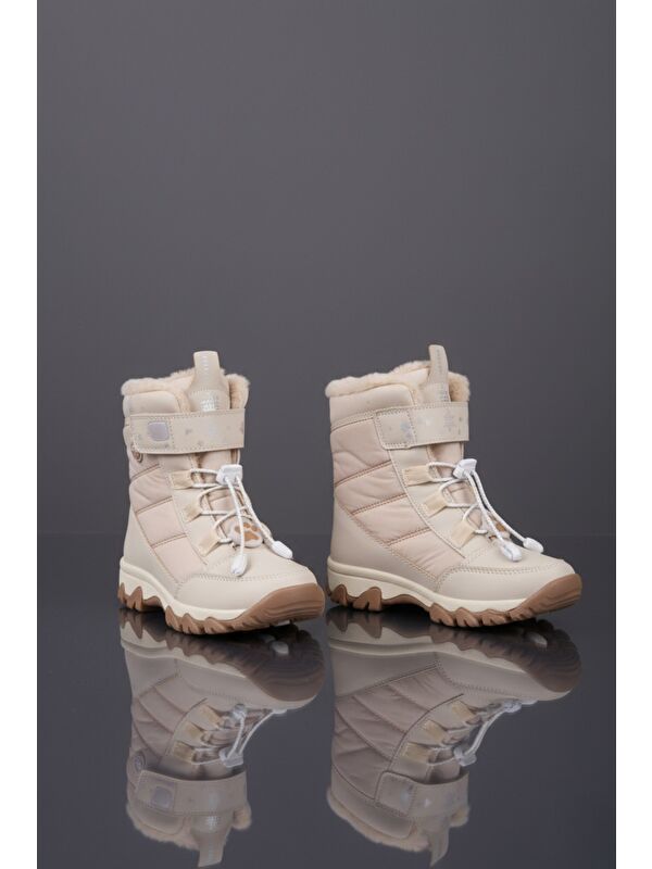 RAGYER İçi Kürklü Bağcıklı ve Cırtlı Kız Çocuk Bot - Görsel 4