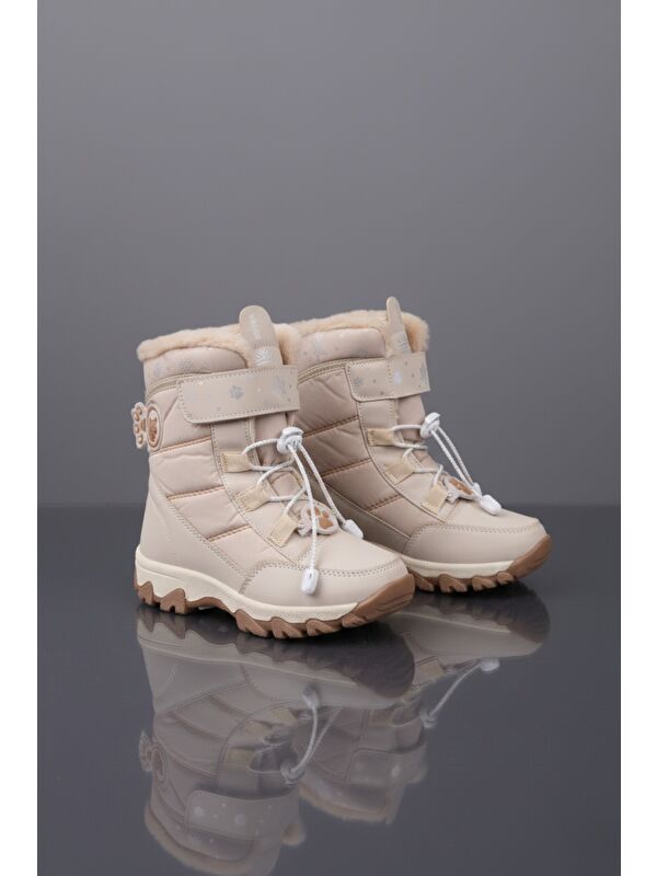 RAGYER İçi Kürklü Bağcıklı ve Cırtlı Kız Çocuk Bot - Görsel 5