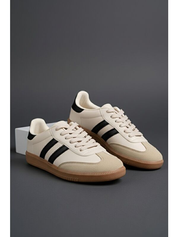 DORGO Kadın Günlük Bağcıklı Yürüyüş Koşu Sneaker Spor Ayakkabı - Görsel 3