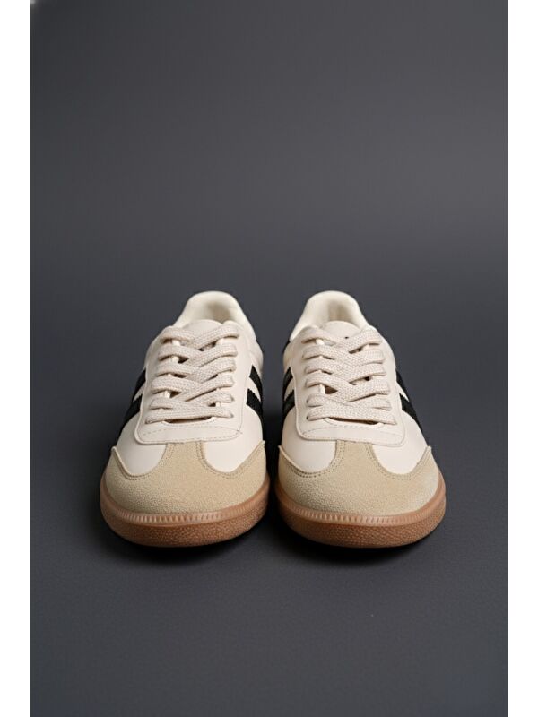 DORGO Kadın Günlük Bağcıklı Yürüyüş Koşu Sneaker Spor Ayakkabı - Görsel 4